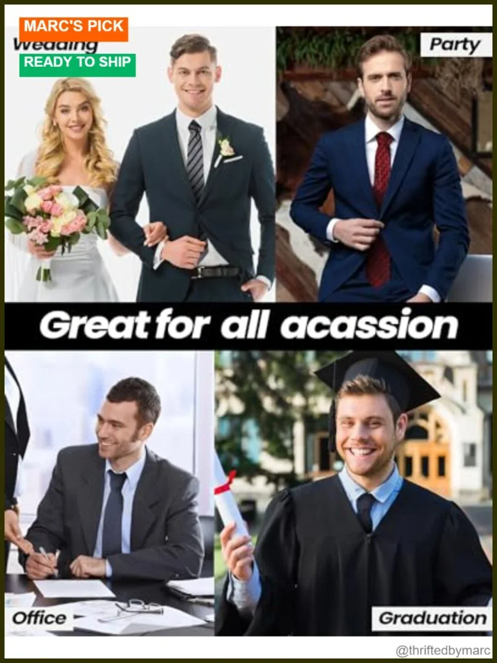 20 Pack Men Neck Ties Classic Silk Tie Set for Graduation Business Wedding